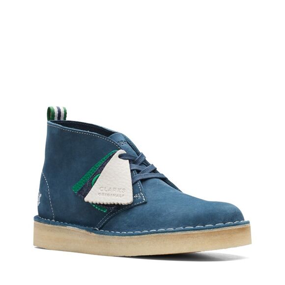 Clarks Womens Desert Coal Blue Boots (NWT) - Picture 2 of 6